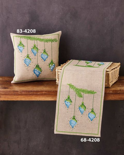 Julekuler løper 32x91cm