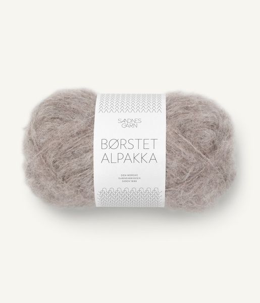 Børstet Alpakka