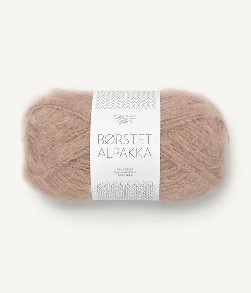 Børstet Alpakka