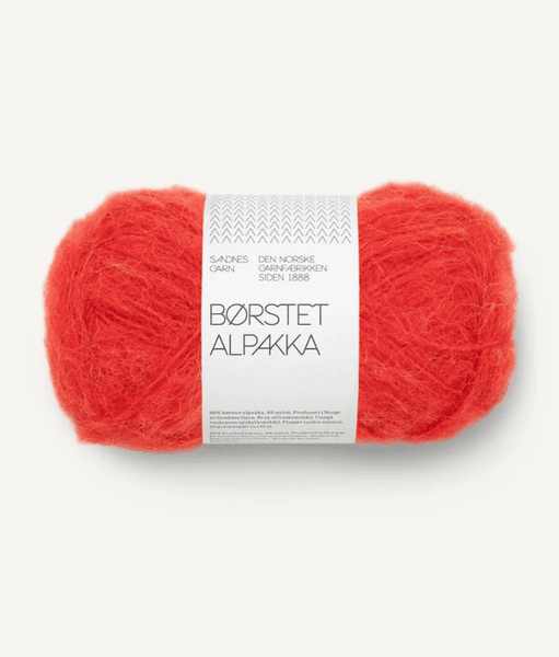 Børstet Alpakka