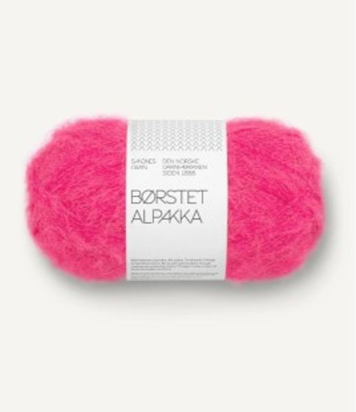 Børstet Alpakka